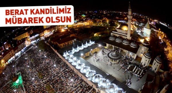 K&uuml;&ccedil;&uuml;kmuhsine Mahalle Muhtarı Mustafa &Ccedil;EVİKKOL&rsquo;un Berat Kandili mesajı